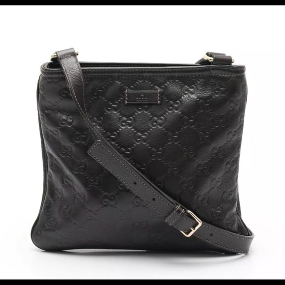 GUCCI GUCCISSIMA SHOULDER BAG - Picture 1 of 6